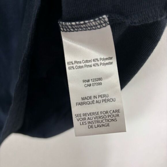 Travis Mathew Navy Blue Golf Polo Top - Picture 7 of 7